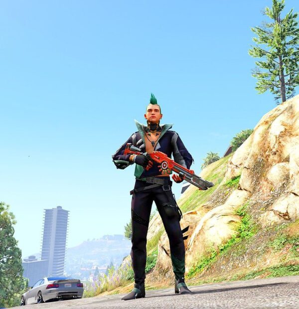 GTA 5 GTA 5 Mods angelic Free Fire Addon Ped inspired by %tags% | G5MODS
