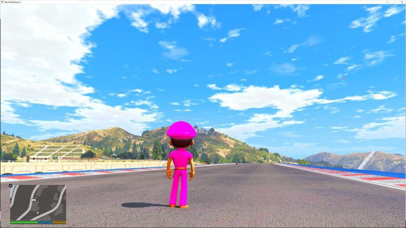 GTA 5 GTA 5 Mods Pink Little Singham Addon Ped Addon Ped inspired by %tags% | G5MODS