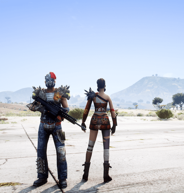 GTA 5 GTA 5 Mods Doomsday Combo Free Fire Addon Ped inspired by %tags% | G5MODS