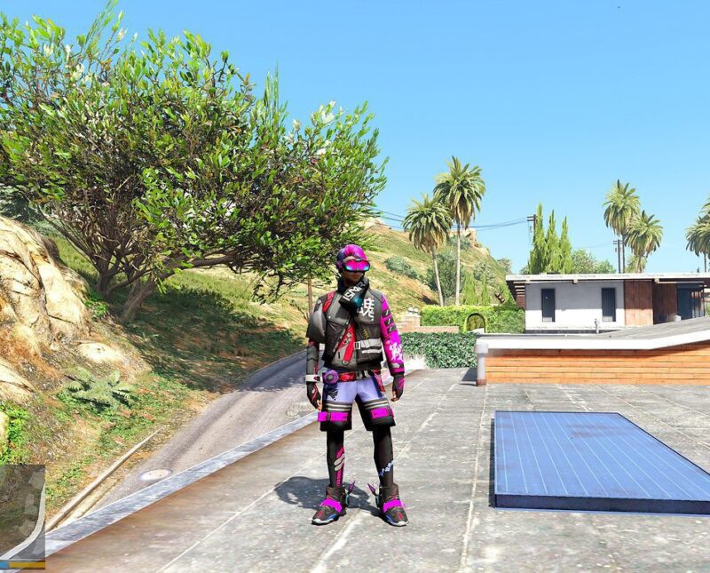 GTA 5 GTA 5 Mods angelic Free Fire Addon Ped inspired by %tags% | G5MODS
