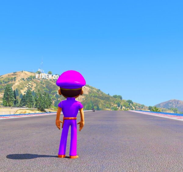 GTA 5 GTA 5 Mods Dark Purple Little Singham Addon Ped Addon Ped inspired by %tags% | G5MODS