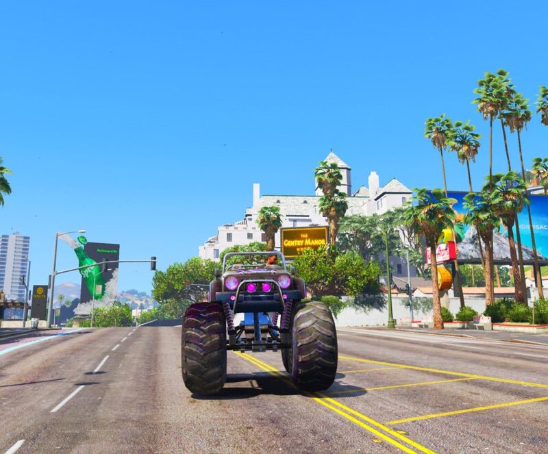 GTA 5 GTA 5 Mods Free Fire Monster Truck Chrono Addon Vehicle Addon Ped inspired by %tags% | G5MODS