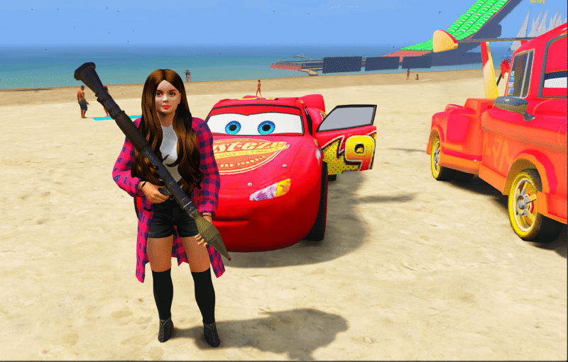 GTA 5 GTA 5 Mods Krutika Plays AddonPed Addon Ped inspired by %tags% | G5MODS