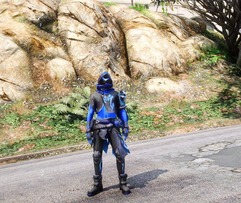 GTA 5 GTA 5 Mods Free Fire Netherworld Combo AddonPeds Addon Ped inspired by %tags% | G5MODS