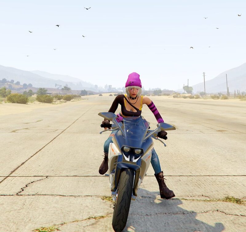 GTA 5 GTA 5 Mods Dasha Free Fire Addon Ped inspired by %tags% | G5MODS
