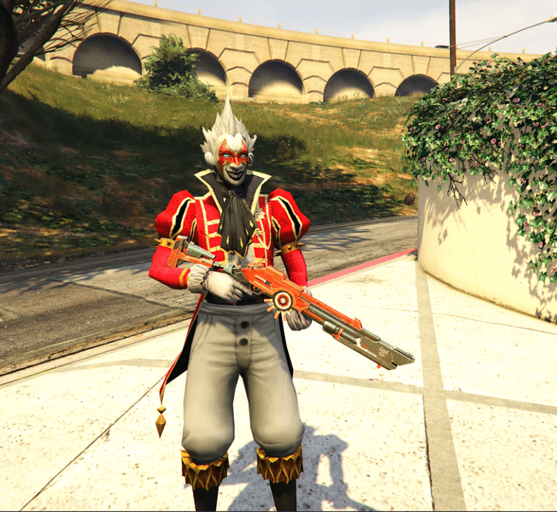 GTA 5 GTA 5 Mods angelic Free Fire Addon Ped inspired by %tags% | G5MODS