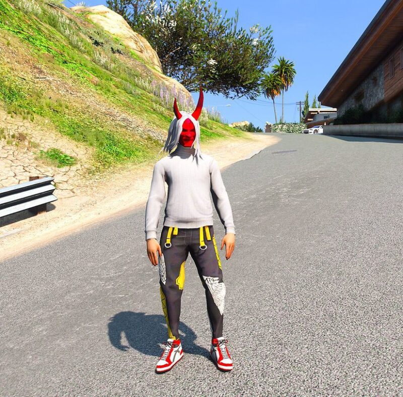 GTA 5 GTA 5 Mods Free Fire Samurai Addon Ped Addon Ped inspired by %tags% | G5MODS