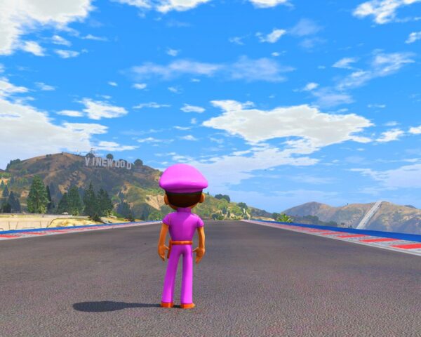 GTA 5 GTA 5 Mods Pink Little Singham Addon Ped Addon Ped inspired by %tags% | G5MODS