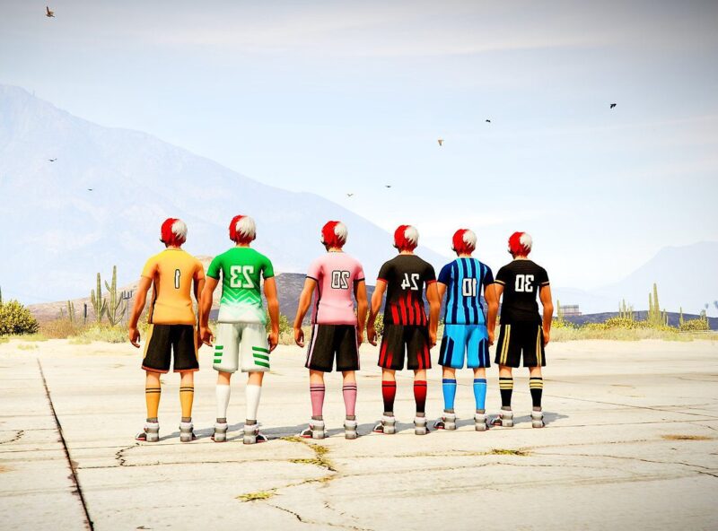 GTA 5 GTA 5 Mods Blue Spirit Free Fire Addon Ped inspired by %tags% | G5MODS