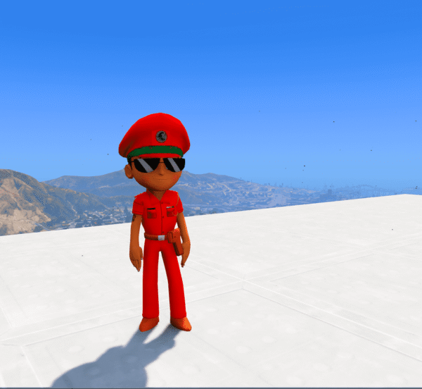 GTA 5 GTA 5 Mods Big Orange Little Singham Addon Ped Addon Ped inspired by %tags% | G5MODS