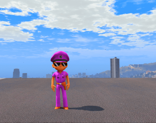 Mod Pink Download GTA 5 Mods Pink Little Singham Addon Ped | G5Mods