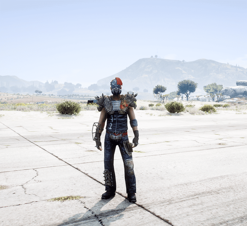 GTA 5 GTA 5 Mods Doomsday Male Free Fire Addon Ped inspired by %tags% | G5MODS