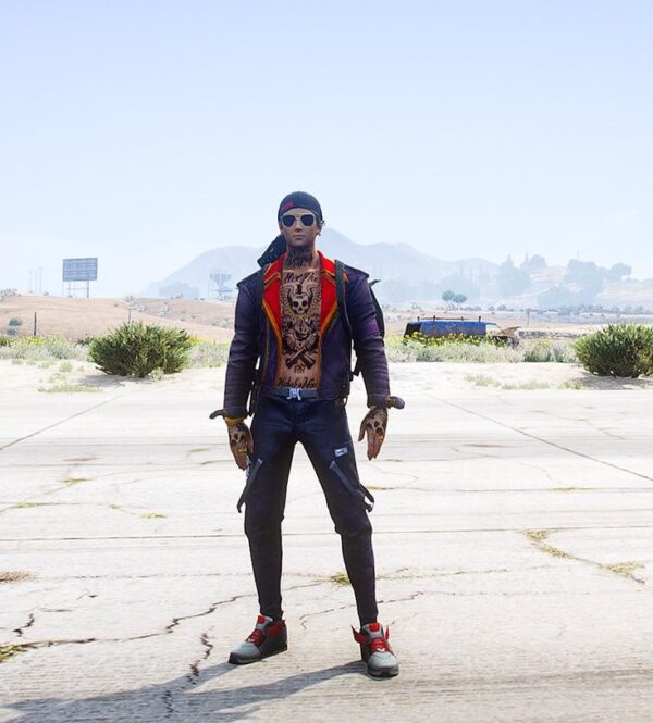 GTA 5 GTA 5 Mods Vip Mafia Yt Custom Mod Free Fire Addon Ped inspired by %tags% | G5MODS