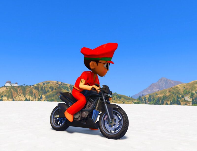 GTA 5 GTA 5 Mods Big Orange Little Singham Addon Ped Addon Ped inspired by %tags% | G5MODS