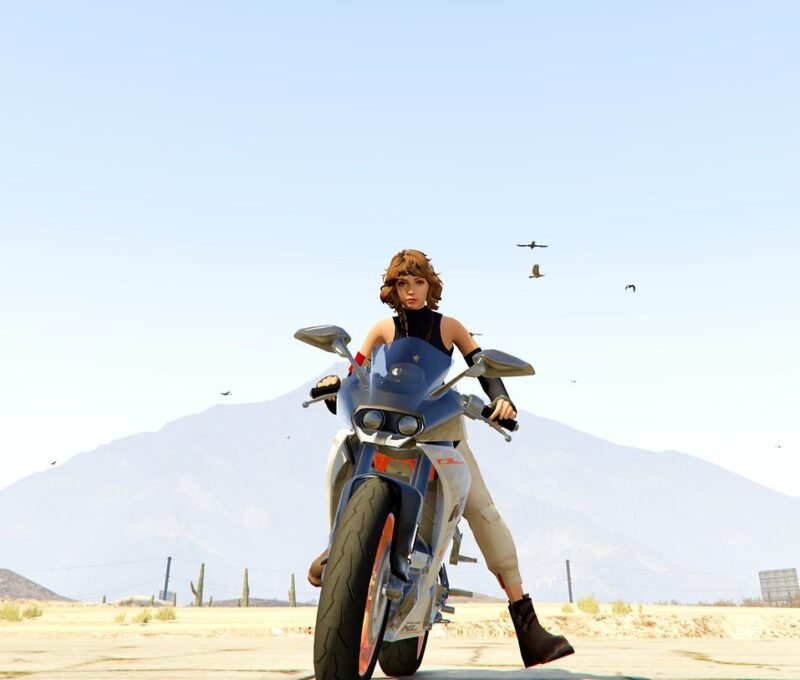 GTA 5 GTA 5 Mods Blue Spirit Free Fire Addon Ped inspired by %tags% | G5MODS