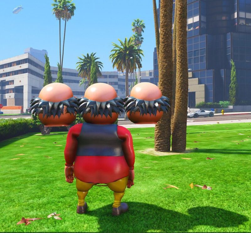 GTA 5 GTA 5 Mods 3 Head Motu Addon Ped Addon Ped inspired by %tags% | G5MODS