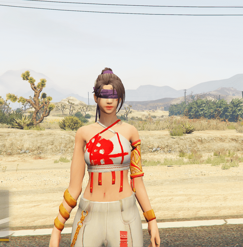 GTA 5 GTA 5 Mods free fire cute girl Addon Ped inspired by %tags% | G5MODS