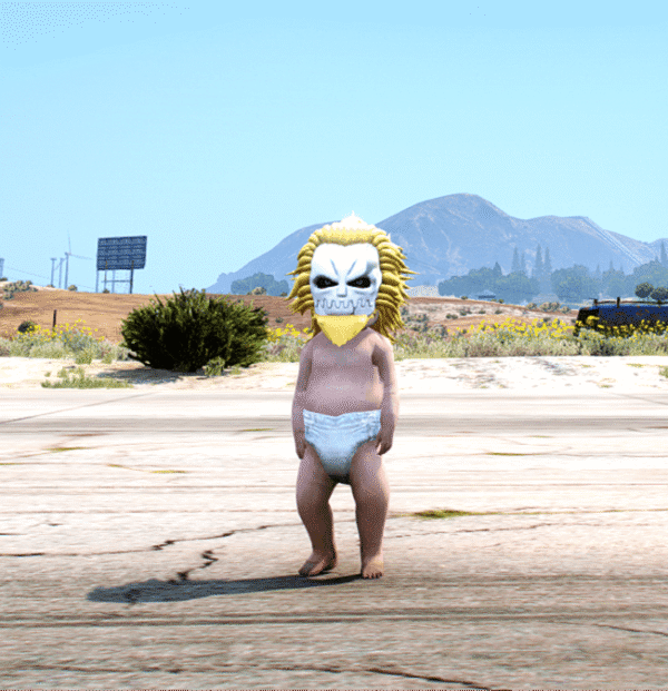 GTA 5 GTA 5 Mods Baby Titan Addon Ped inspired by %tags% | G5MODS