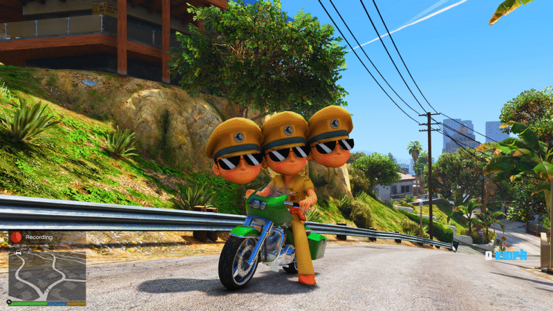GTA 5 GTA 5 Mods  Little Singham Big Head AddonPed Addon Ped inspired by %tags% | G5MODS