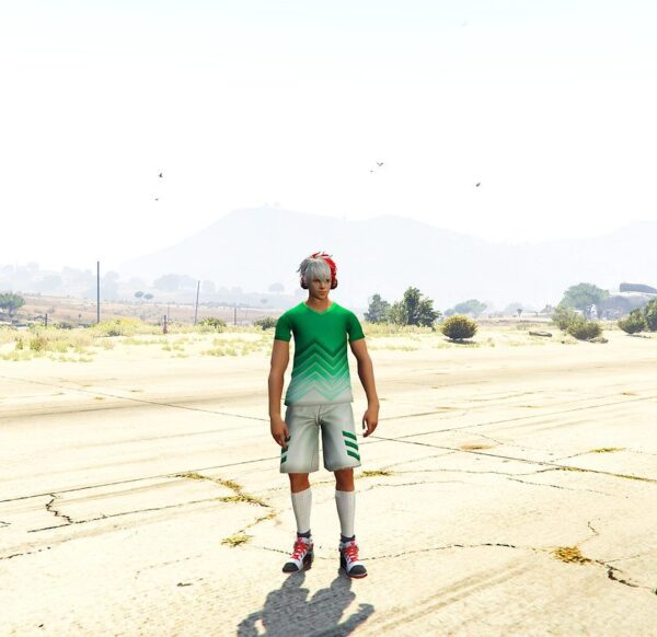 GTA 5 GTA 5 Mods Blue Spirit Free Fire Addon Ped inspired by %tags% | G5MODS