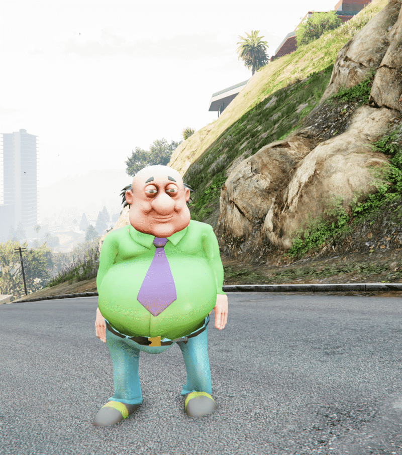 GTA 5 GTA 5 MODS Team Motu Patlu Addon Ped inspired by %tags% | G5MODS