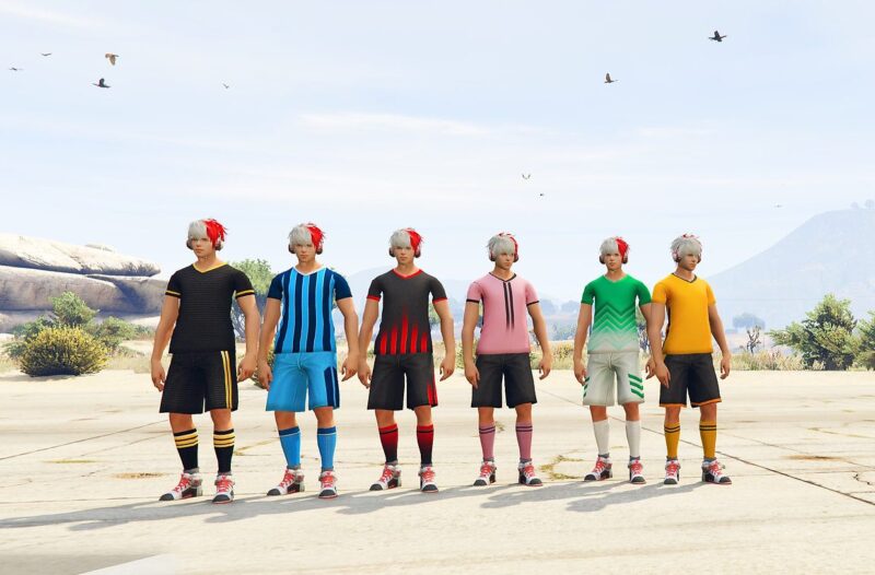 GTA 5 GTA 5 Mods Blue Spirit Free Fire Addon Ped inspired by %tags% | G5MODS