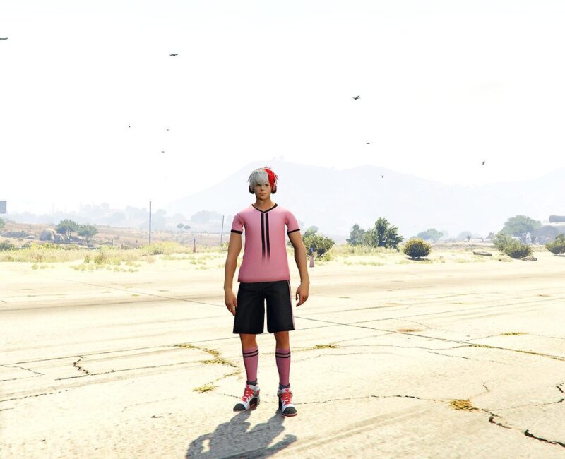 GTA 5 GTA 5 Mods Blue Spirit Free Fire Addon Ped inspired by %tags% | G5MODS