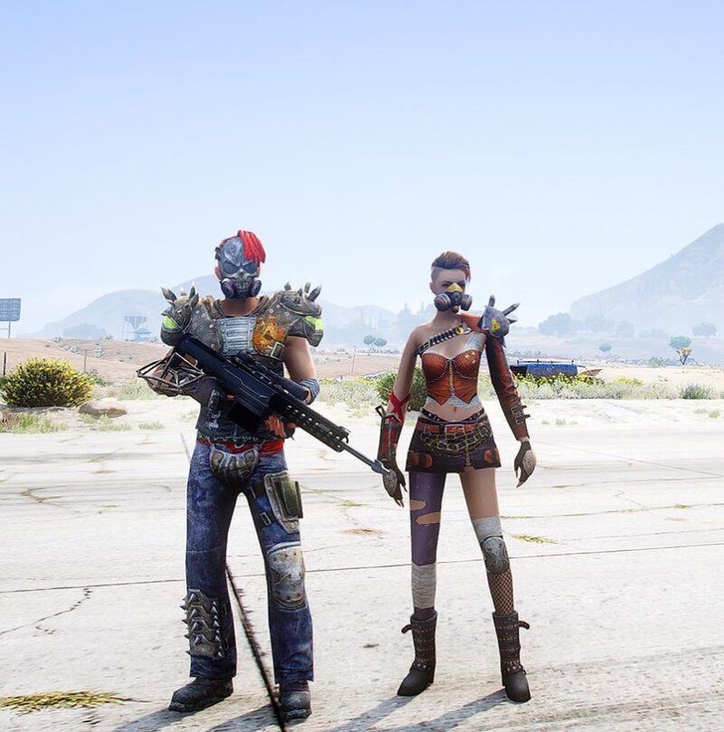 GTA 5 GTA 5 Mods Doomsday Combo Free Fire Addon Ped inspired by %tags% | G5MODS
