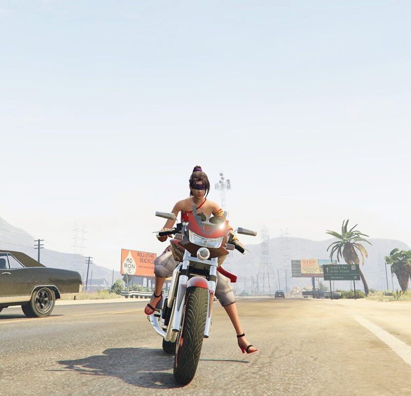 GTA 5 GTA 5 Mods free fire cute girl Addon Ped inspired by %tags% | G5MODS