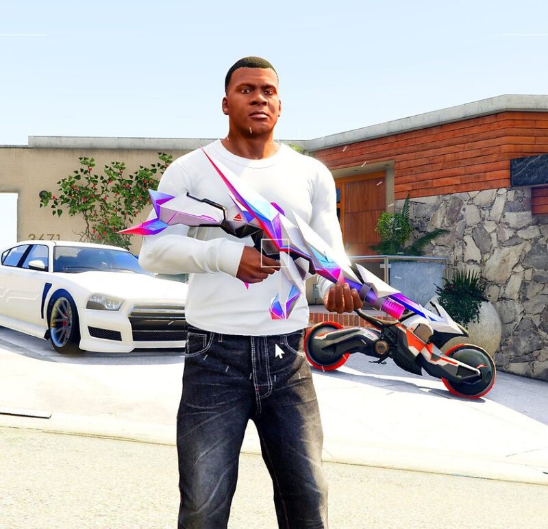 GTA 5 GTA 5 Mods Free Fire Thompson GUN Addon Ped inspired by %tags% | G5MODS
