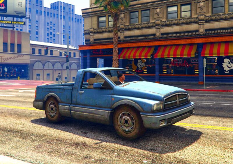 GTA 5 GTA 5 Mods Free Fire Pickup Truck Addon Ped inspired by %tags% | G5MODS