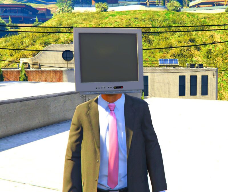 GTA 5 GTA 5 Mods Skibidi Tv Man addonped Addon Ped inspired by %tags% | G5MODS