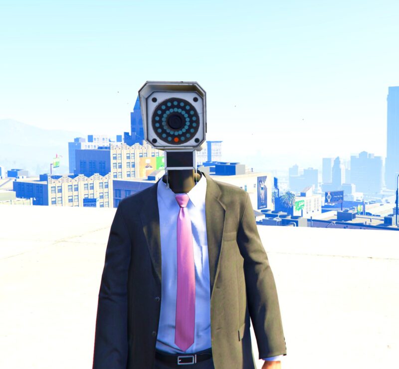 GTA 5 GTA 5 Mods Skibidi  Cameraman AddonPed Addon Ped inspired by %tags% | G5MODS