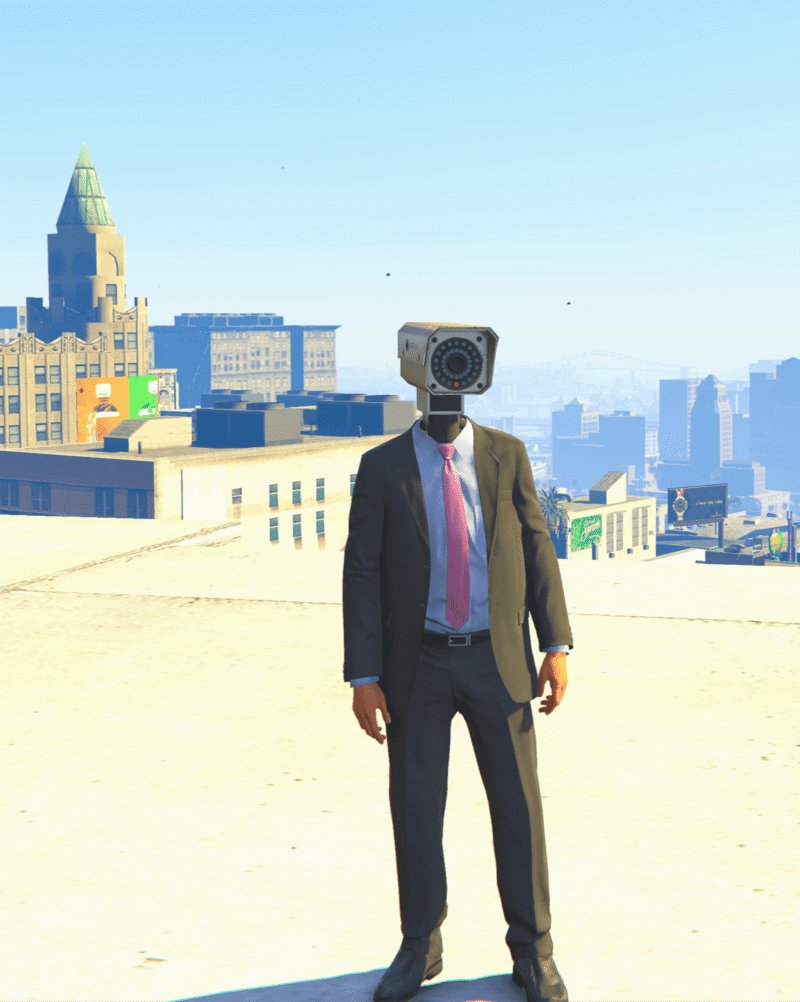 GTA 5 GTA 5 Mods Skibidi  Cameraman AddonPed Addon Ped inspired by %tags% | G5MODS