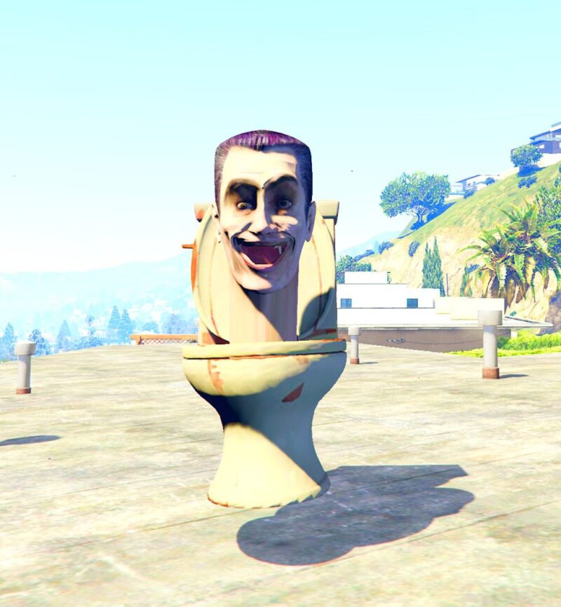 GTA 5 GTA 5 Mods Skibidi Toilet Boss Addon Ped Addon Ped inspired by %tags% | G5MODS