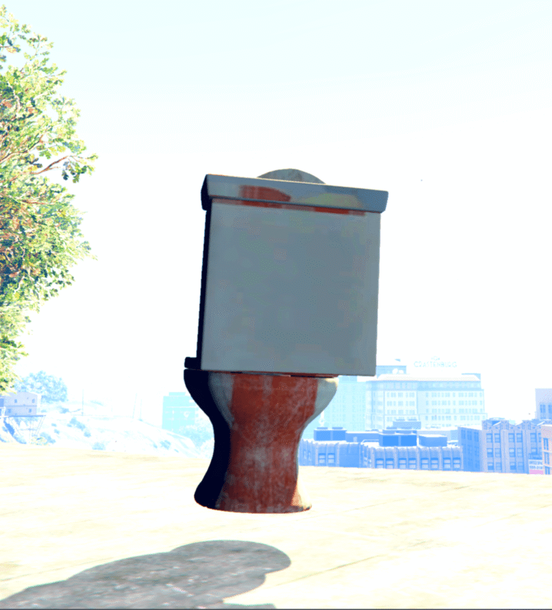 GTA 5 GTA 5 Mods Skibidi Toilet Boss Addon Ped Addon Ped inspired by %tags% | G5MODS