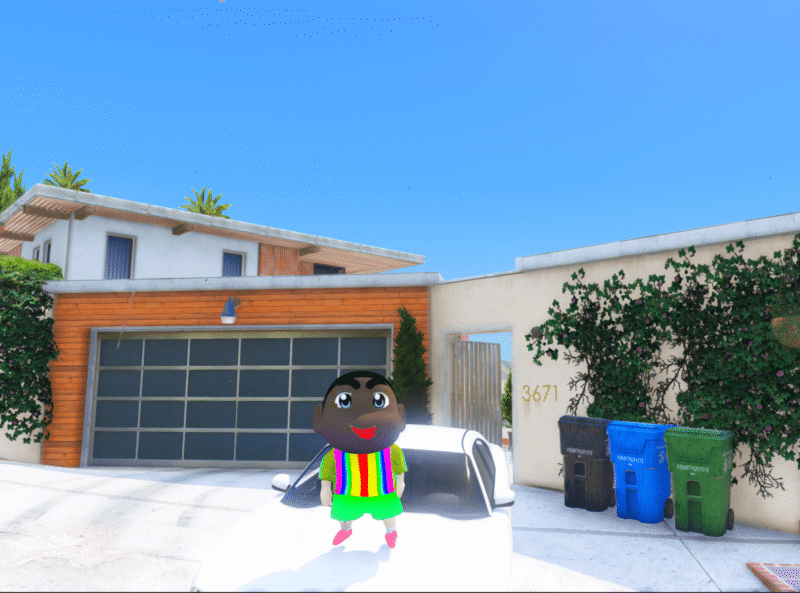 GTA 5 GTA 5 Mods Black Shinchan AddonPed Addon Ped inspired by %tags% | G5MODS