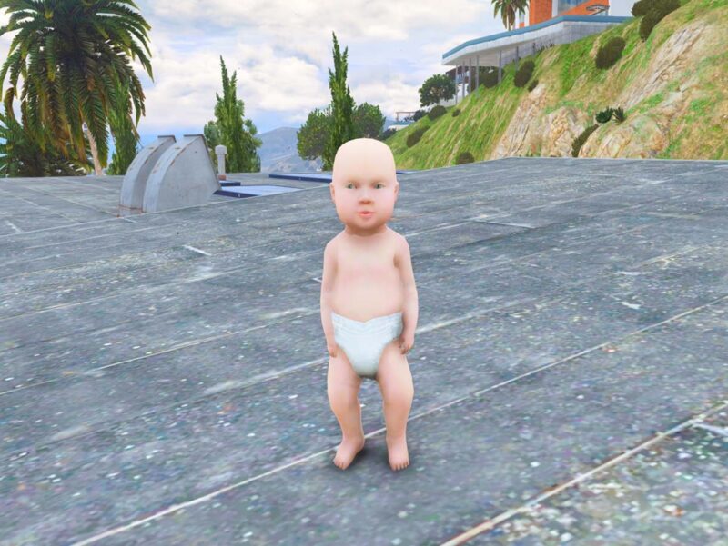 GTA 5 GTA 5 Mods Baby AddonPeds Addon Ped inspired by %tags% | G5MODS