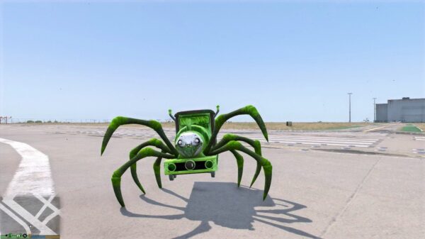 GTA 5 choo choo charles color 18 Addon Ped inspired by %tags% | G5MODS
