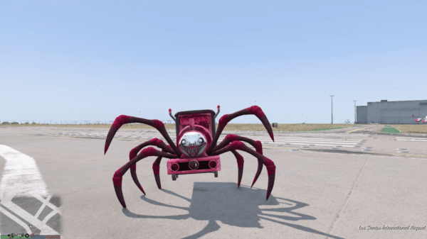 GTA 5 choo choo charles color 18 Addon Ped inspired by %tags% | G5MODS
