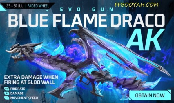 GTA 5 GTA 5 Mods Free Fire Blue Flame Draco AK Addon Ped inspired by %tags% | G5MODS