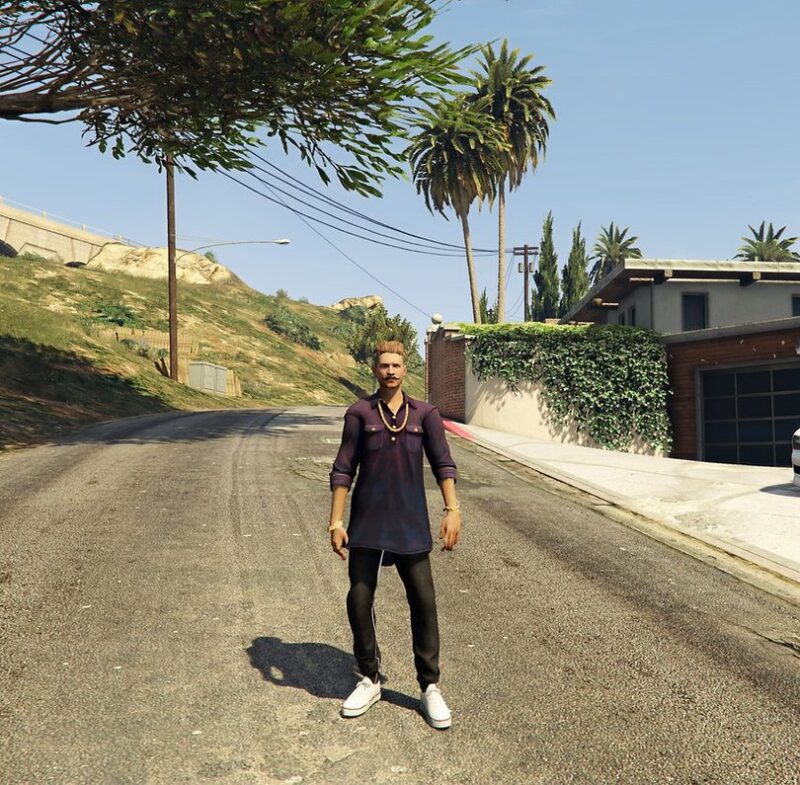 GTA 5 DAKU ADAM WITH HAIR Addon Ped inspired by %tags% | G5MODS