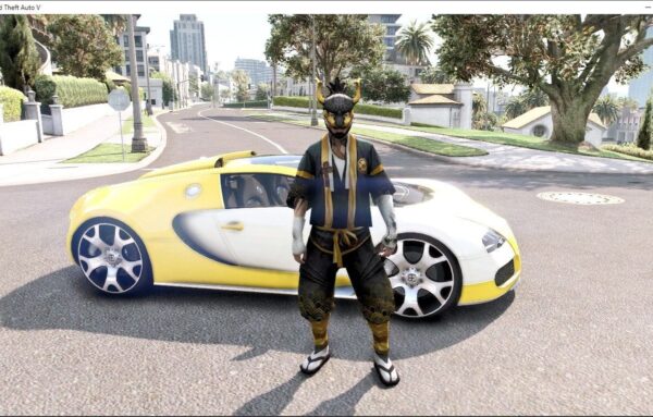 GTA 5 Red shinchan Addon Ped inspired by %tags% | G5MODS