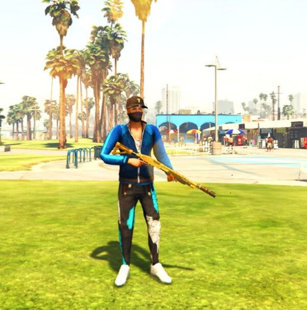 GTA 5 GTA 5 Mods Free Fire Ruok Addon Ped inspired by %tags% | G5MODS