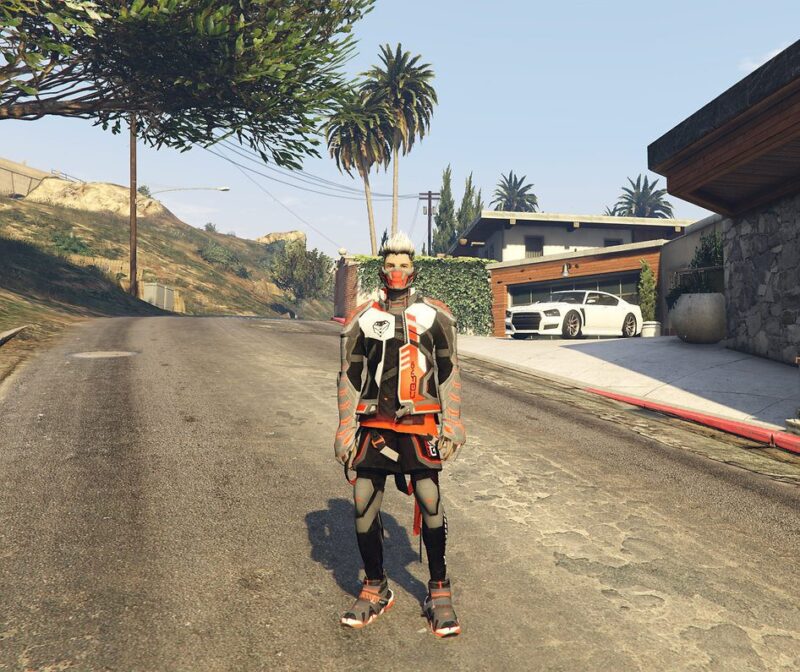GTA 5 GTA 5 Mods Free Fire Red Cobra Full Bundle Addon Ped inspired by %tags% | G5MODS