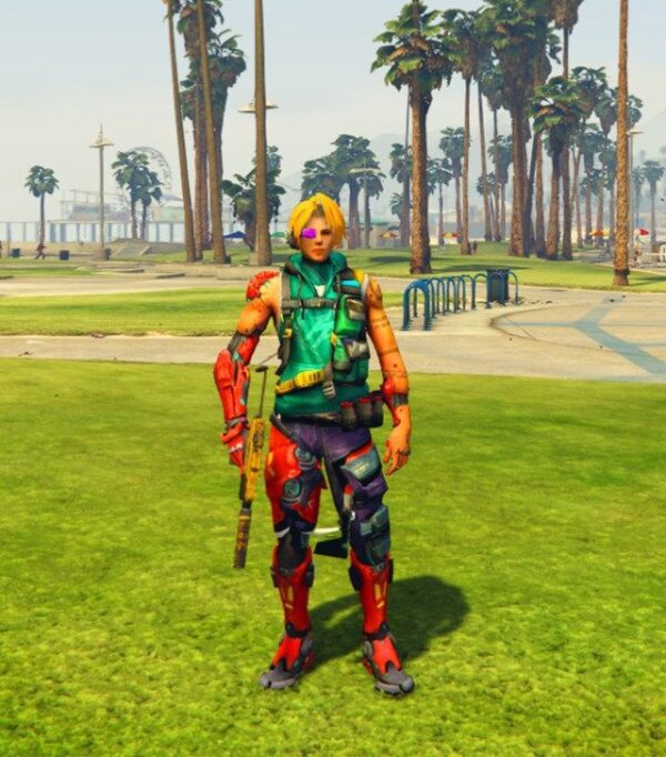 GTA 5 GTA 5 Season 8 Elite Pass Free Fire Addon Ped inspired by %tags% | G5MODS