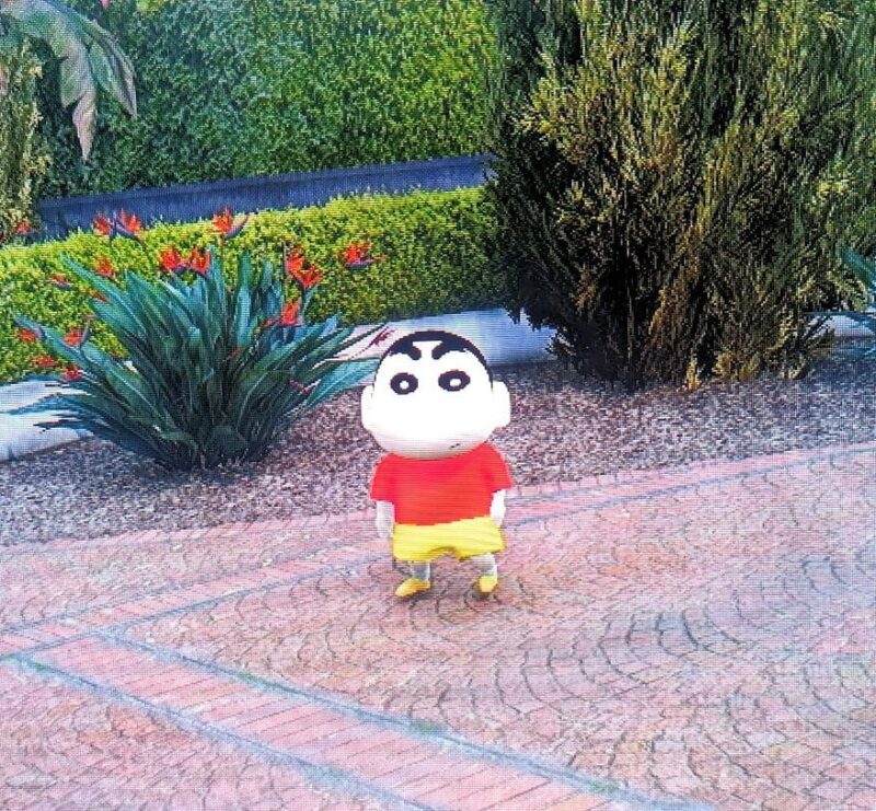 GTA 5 Red shinchan Addon Ped inspired by %tags% | G5MODS