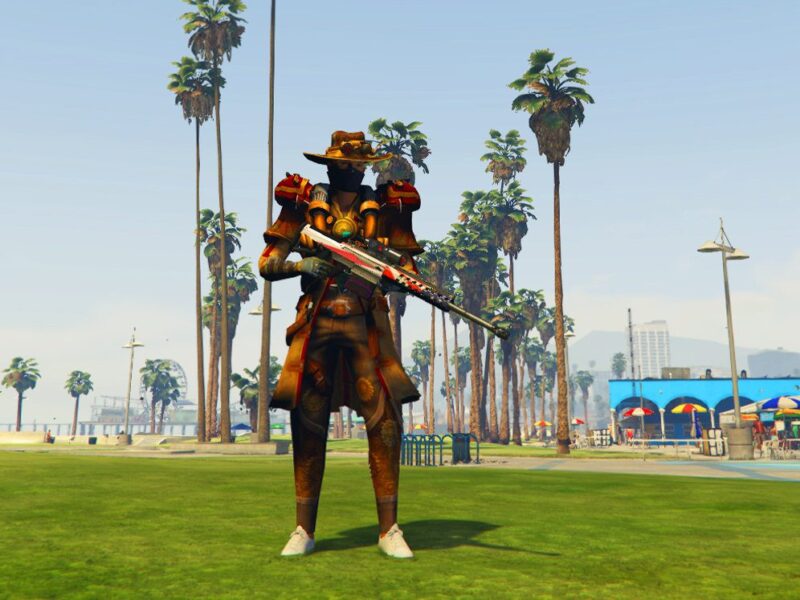 GTA 5 GTA 5 Mods Steampunk in Free Fire Addon Ped inspired by %tags% | G5MODS