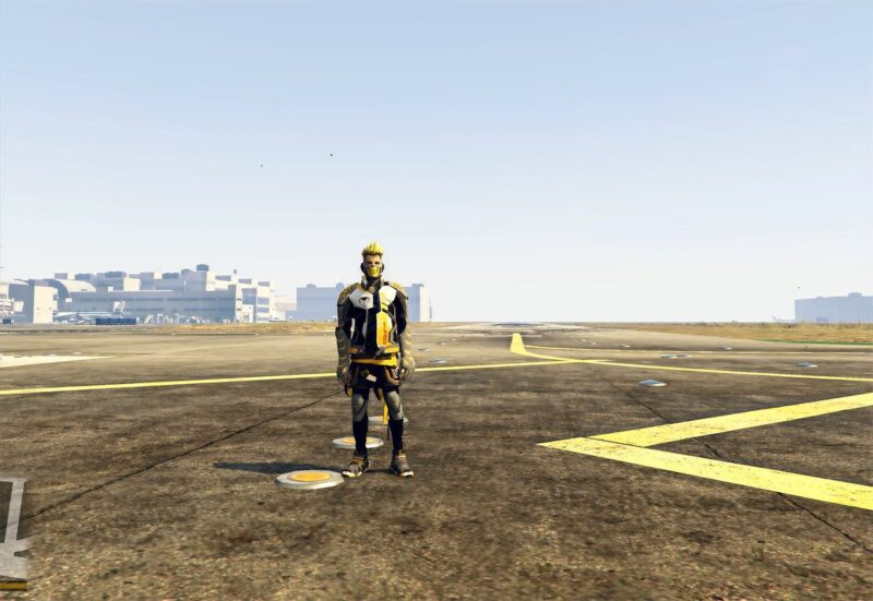 GTA 5 GTA 5 Mods Free Fire Yellow Cobra Full Bundle Addon Ped inspired by %tags% | G5MODS