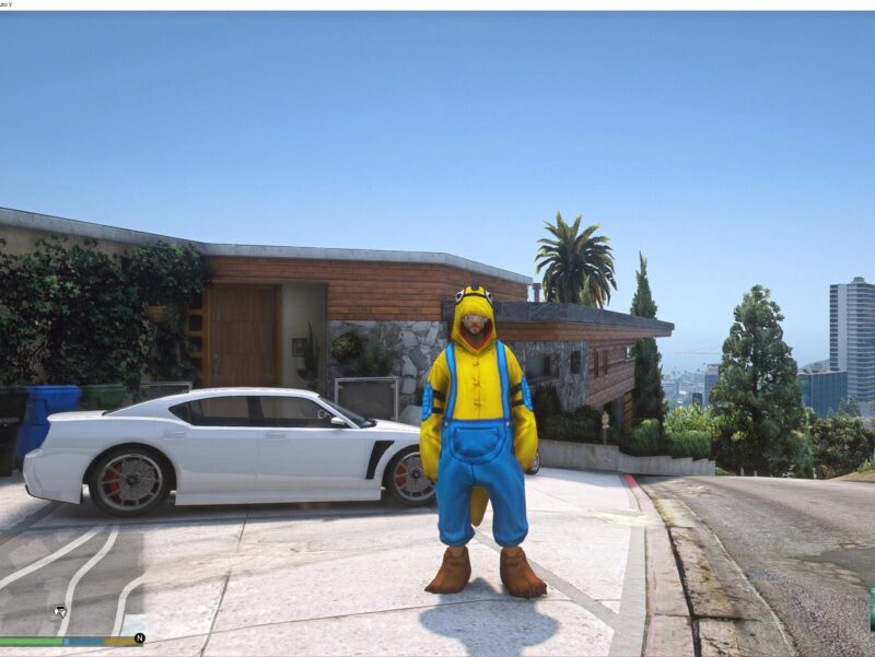GTA 5 Red shinchan Addon Ped inspired by %tags% | G5MODS